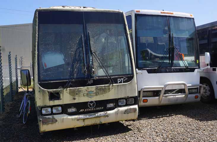 McKenzies Mercedes AP Starliner & Volvo B7R Autobus 6264AO